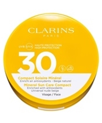 CLARINS SUN MINERAL CARE COMPACT SPF 30 FACE 15 GR